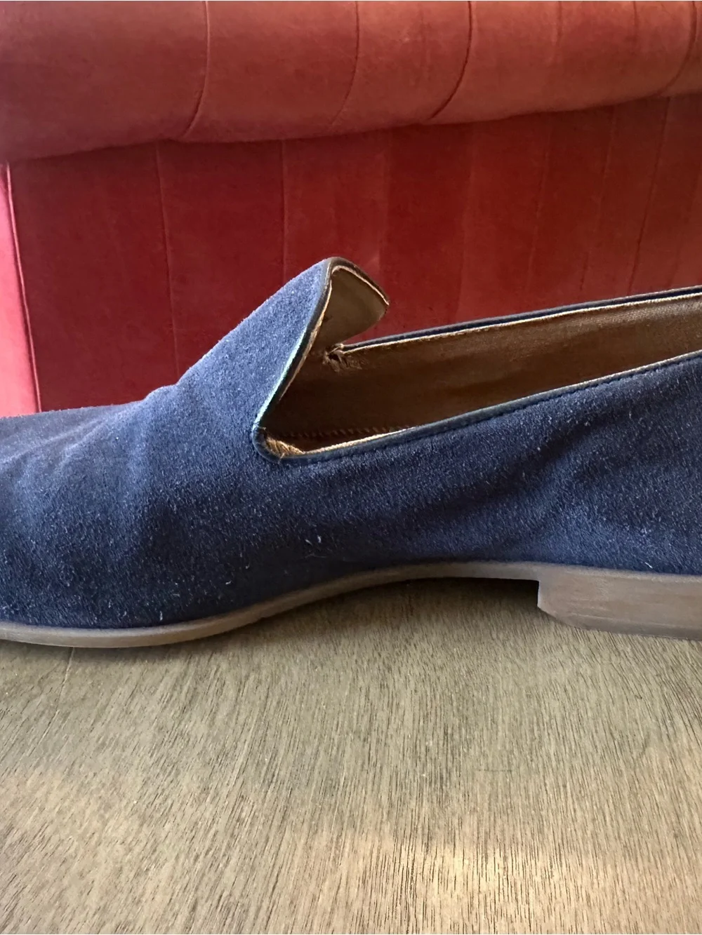 ALDO Tralisien Men's Navy Suede Loafer